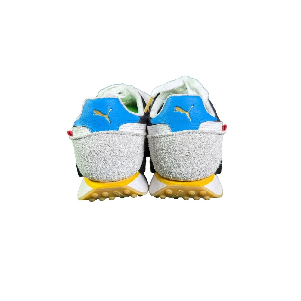 Puma Future Rider Mesh Suede Sneakers White Multicolor Men's US 9.5 EU 42.5 - Picture 5 of 10